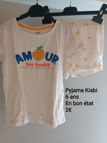 Pyjama kiabi