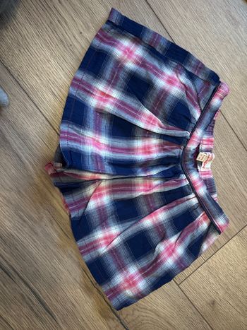 Short à carreaux