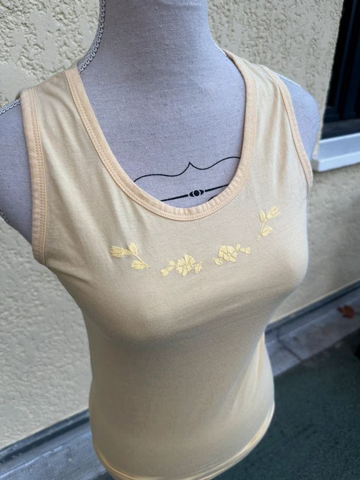 🌼 Débardeur jaune Felino - Taille 1 / S - photo numéro 2