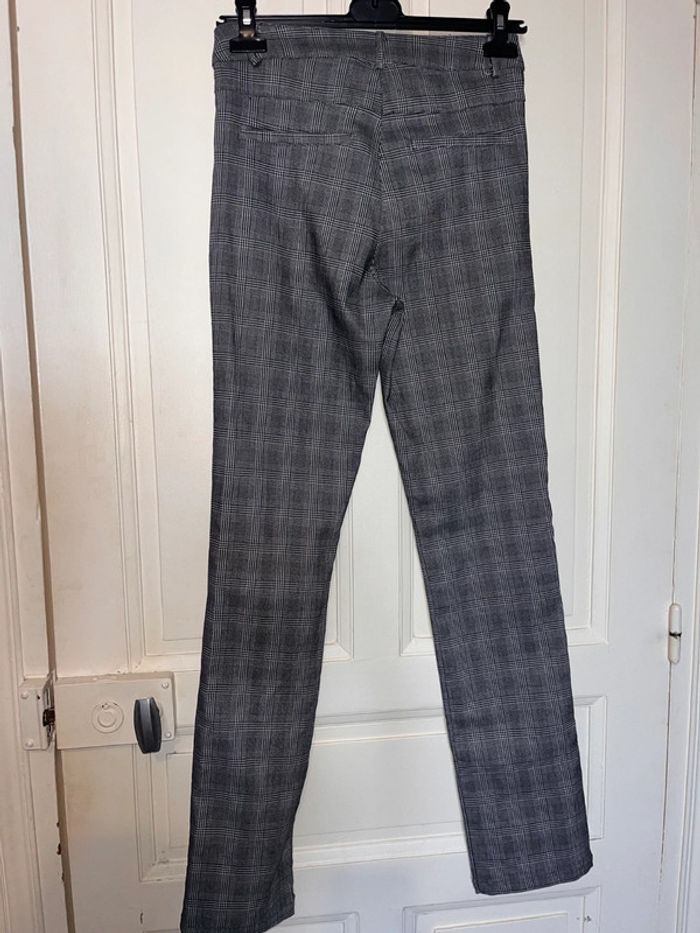 Pantalon chic à carreaux taille 38 - photo numéro 3