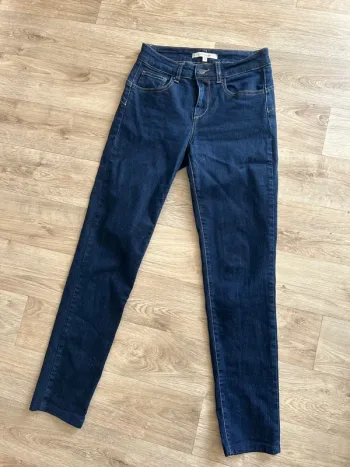 La fée Maraboutée, Jean Slim, taille haute, bleu brute, femme, taille 36