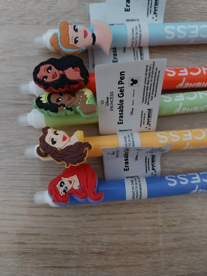Lots stylos effaçable Princesse Disney - photo numéro 2