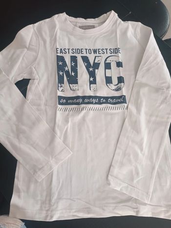 Tee shirt manches longues in extenso 10 ans