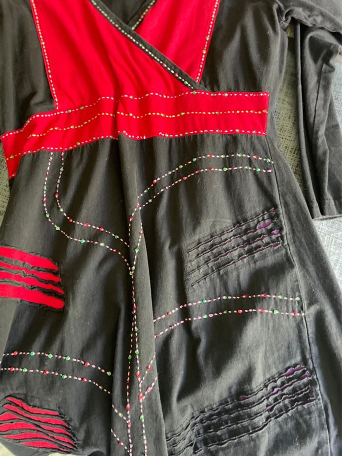 Robe aller simplement 38 coton vintage - photo numéro 4