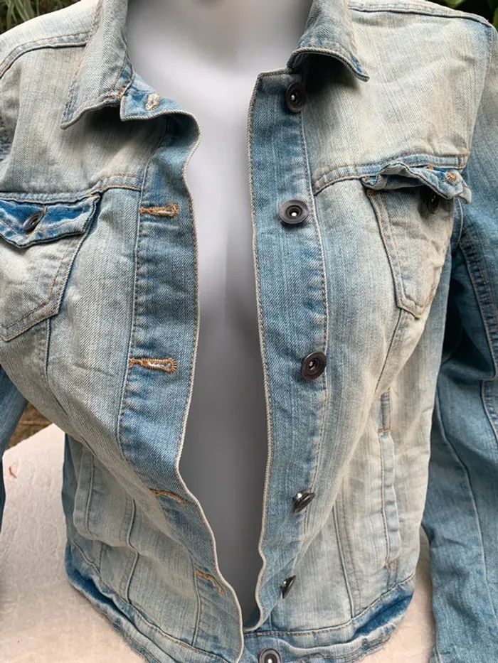 Veste New look vintage délavée taille 42 - photo numéro 3