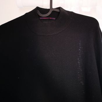 Pull fin col rond haut