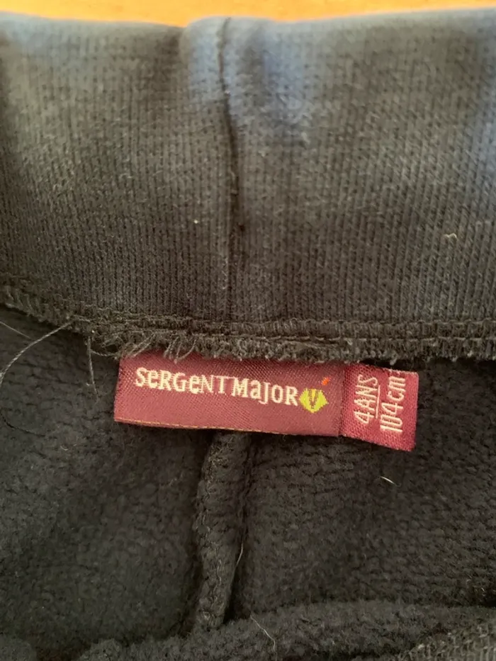 Ensemble survêtement sergent major taille 4 ans - photo numéro 3