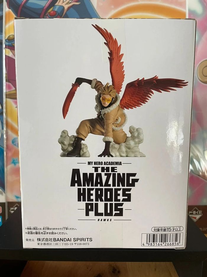 My Hero Academia – Figurine Hawks The Amazing Heroes Plus II 15 cm Banpresto - photo numéro 3