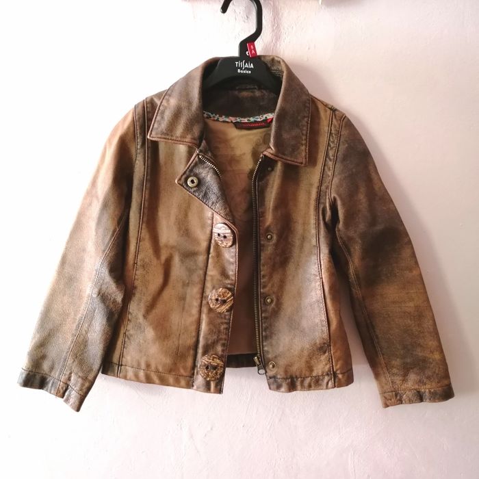 Blouson cuir Catimini 5 ans