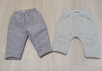 Lot 2 pantalons 3 mois