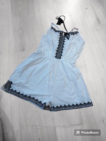 Salopette légère broderie 🌸