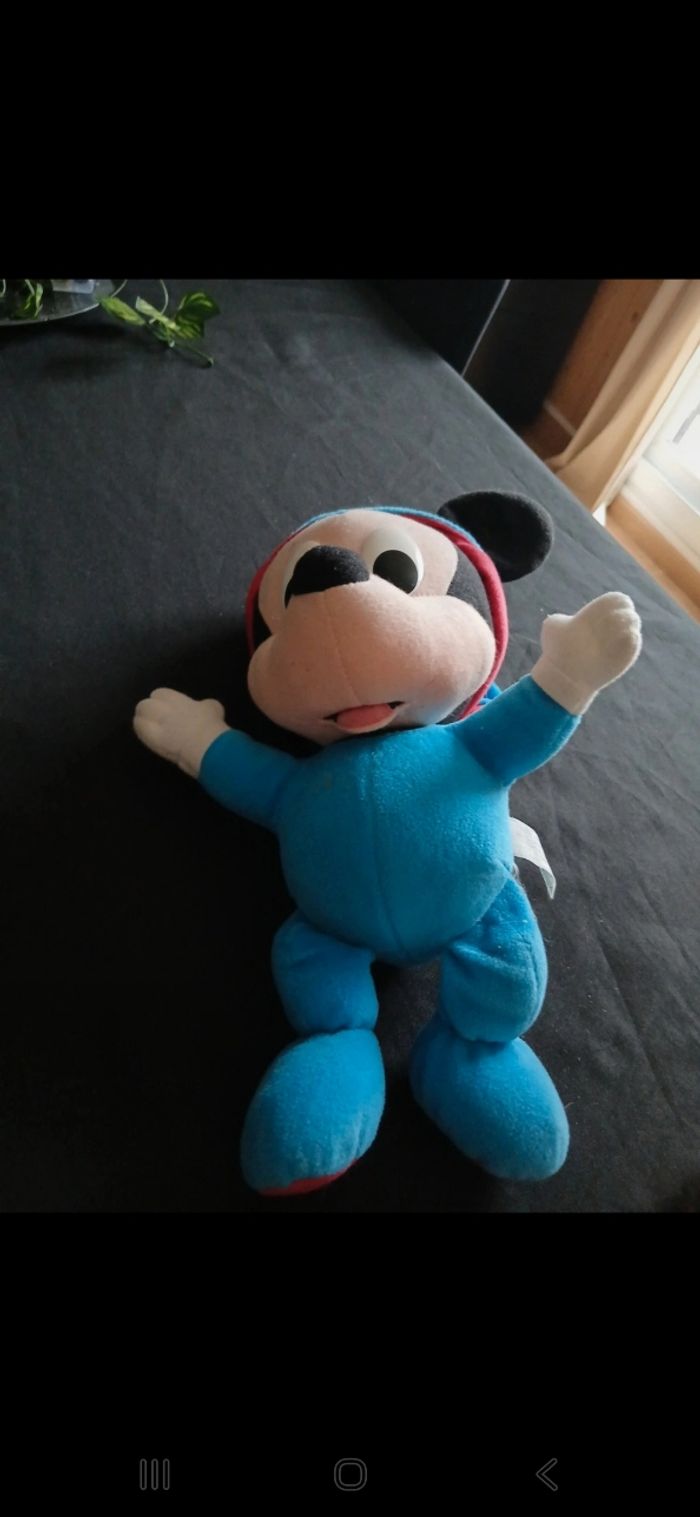Peluche veilleuse mickey