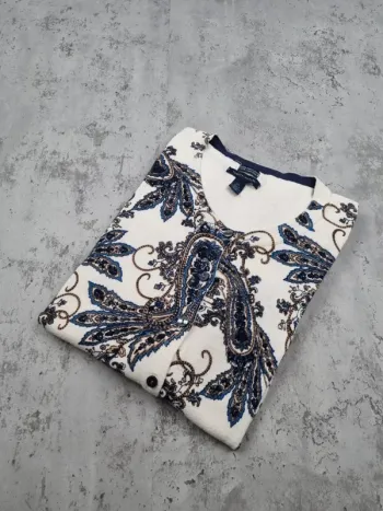 Gilet léger imprimé paisley Tommy Hilfiger – Taille L/40 Femmes