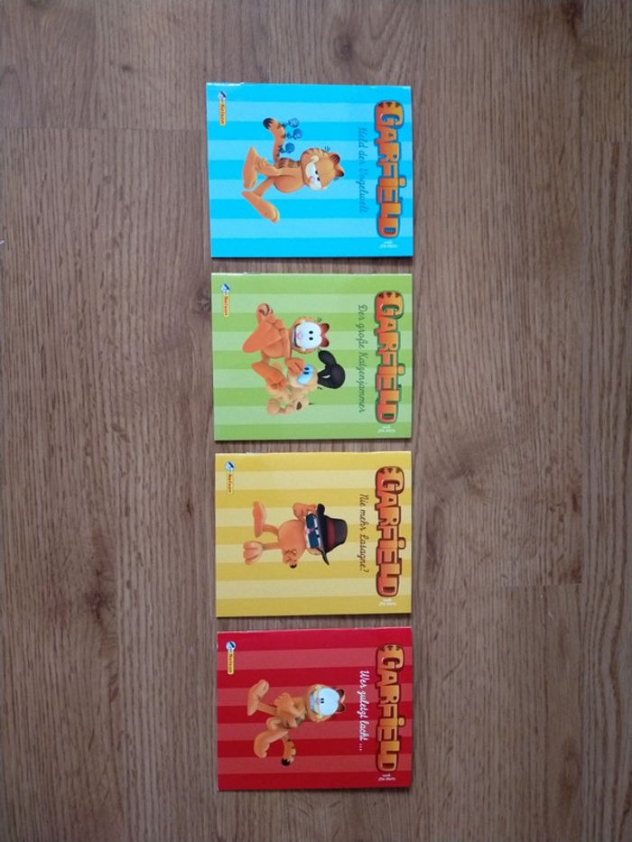 Collection 4 mini livre histoire Garfield