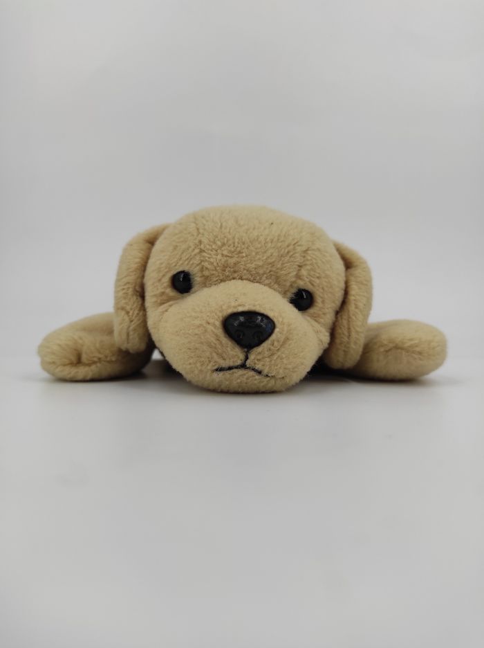Peluche Chien beige Fetch Ty Vintage - photo numéro 2