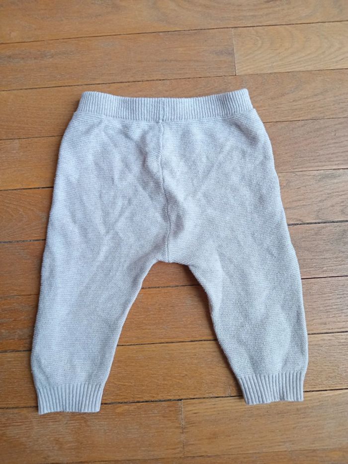 Legging coton fille mixte 6 mois Little Nutmeg - photo numéro 3