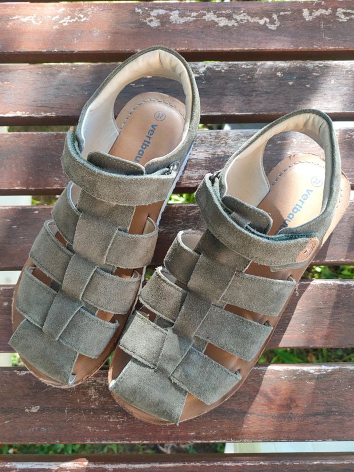 Sandales cuir Verbaudet