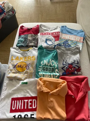 Lot t-shirt 4-5 ans 110 cms
