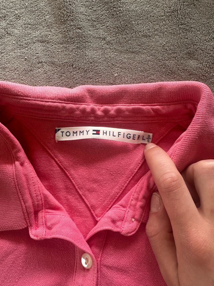Débardeur tommy Hilfiger rose polo - taille L - photo numéro 3