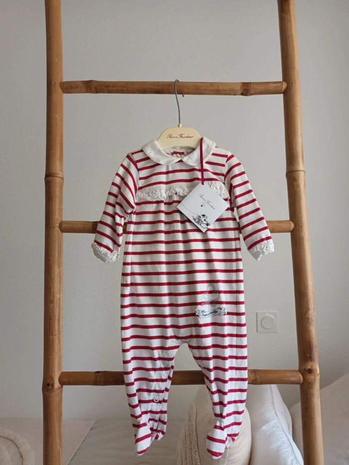 Grenouillère Pomme Framboise 6 mois neuve avec étiquette 🏷