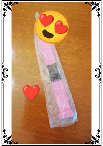 Montre rose led neuve