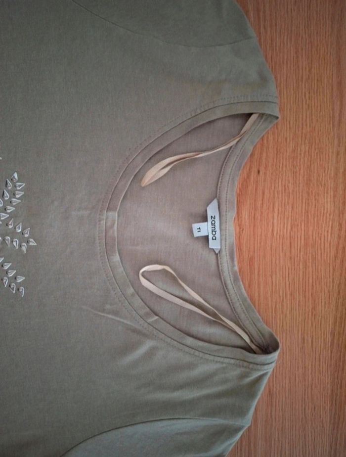 T-shirt à motif femme by Zamba - photo numéro 4
