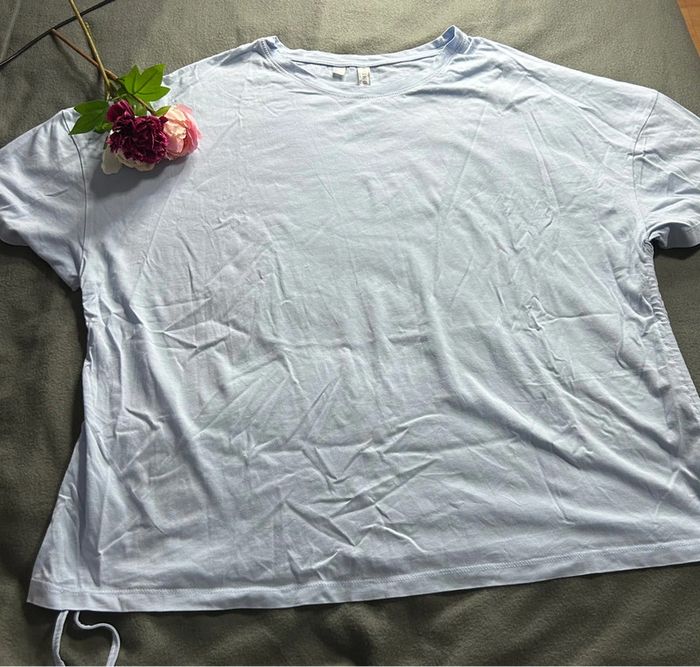 T-shirt bleu clair femme - photo numéro 5