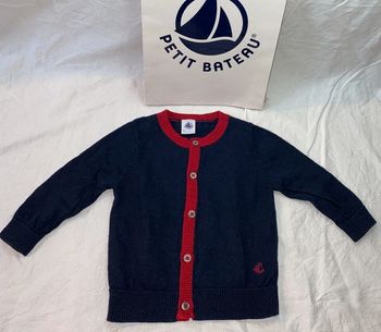 gilet Petit Bateau 12 mois