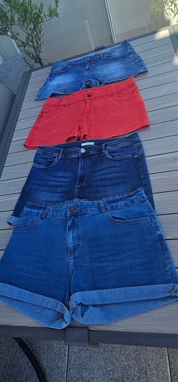 Lot de 4 short Promod Camaïeu taille 44