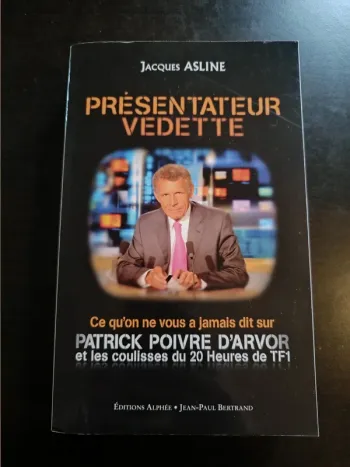 Livre PRESENTATEUR VEDETTE - Jacques Asline