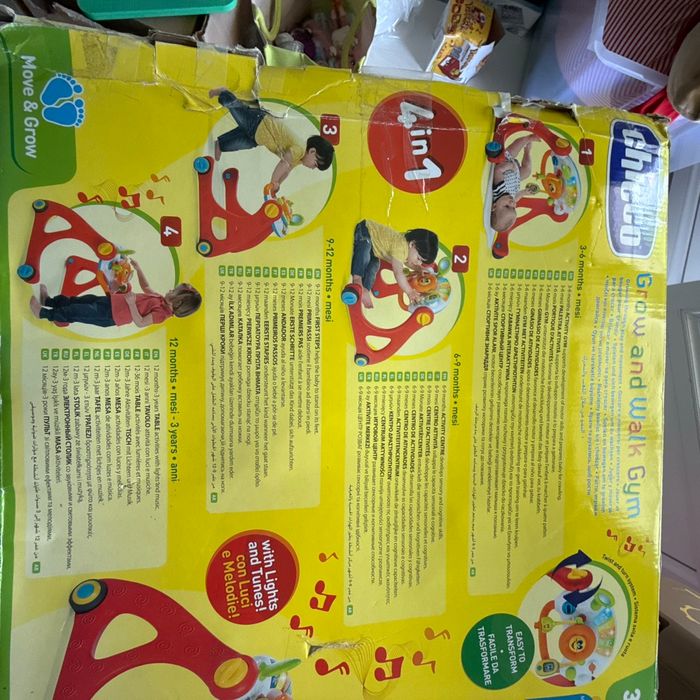 Chicco 4en1 table d’éveil jusqu’à l’apprentissage de la marche - photo numéro 4