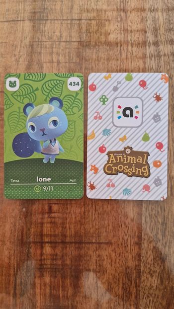 Carte Amiibo Ione - Terra - Aun 434