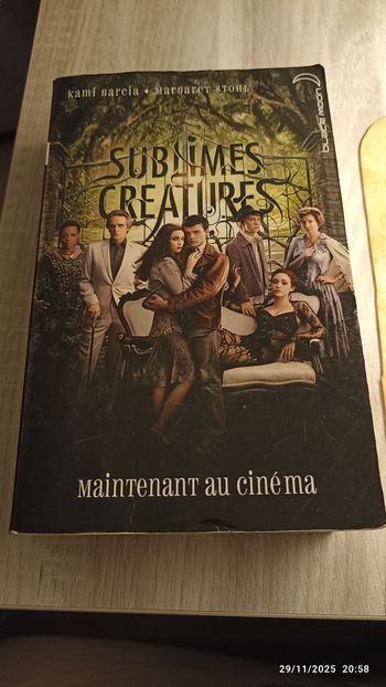 Livre "Sublimes créatures"