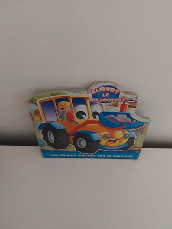 Livre Albert le bulldozer une grande journée sur le chantier