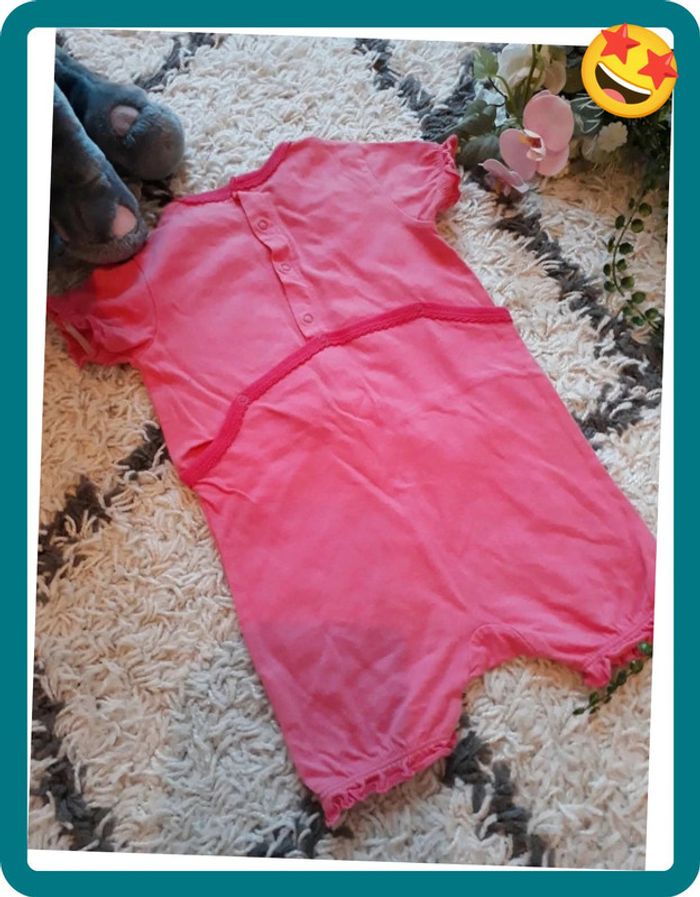 Combishort rose fille Taille 9 mois🌿💝 - photo numéro 6