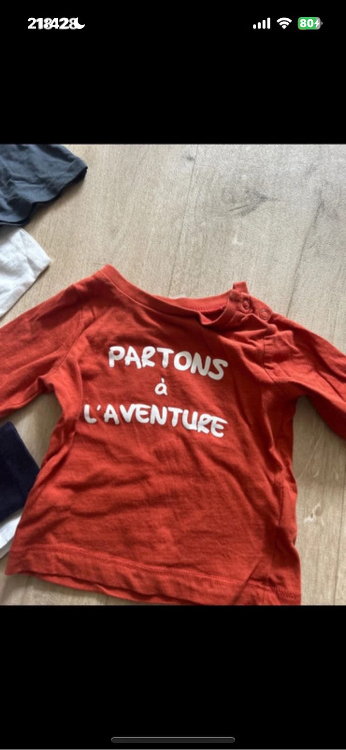 Tee shirt manches longues - photo numéro 4