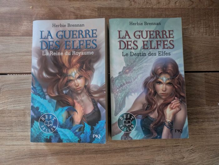 Lot livres La guerre des Elfes