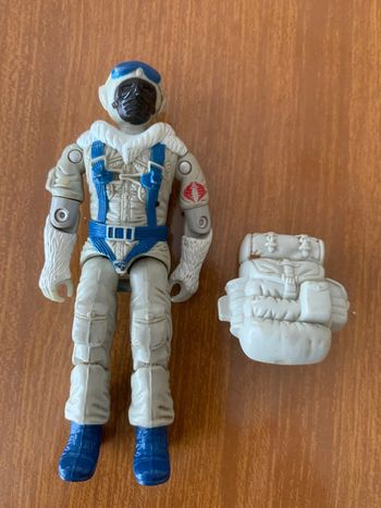 Figurine G.I. Joe hasbro vintage 1985 cobra snow sable serpent