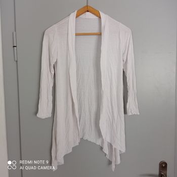 Gilet blanc t36/38