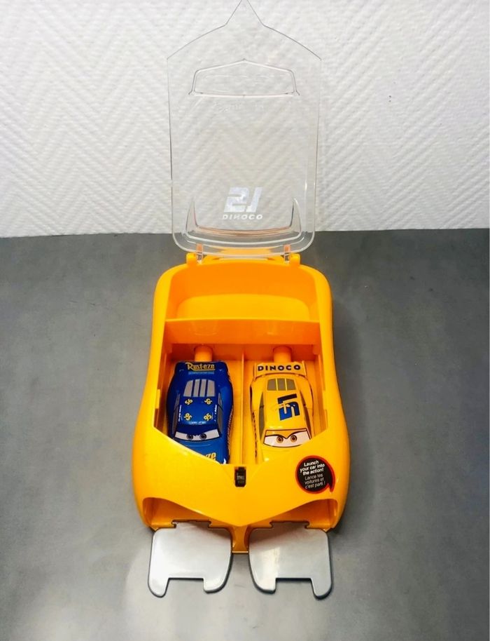 Jeu lanceur voitures Cars 3 Flash McQueen et Cruz Ramirez - photo numéro 6