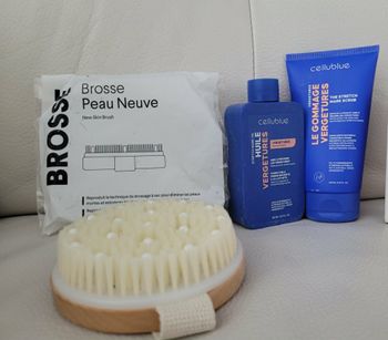 Soin anti vergetures Cellublue + brosse