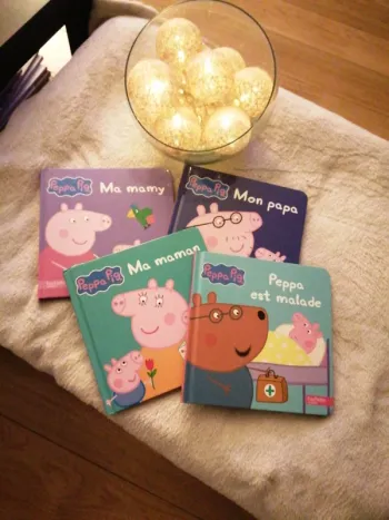 Lot de 4 livres Peppa pig