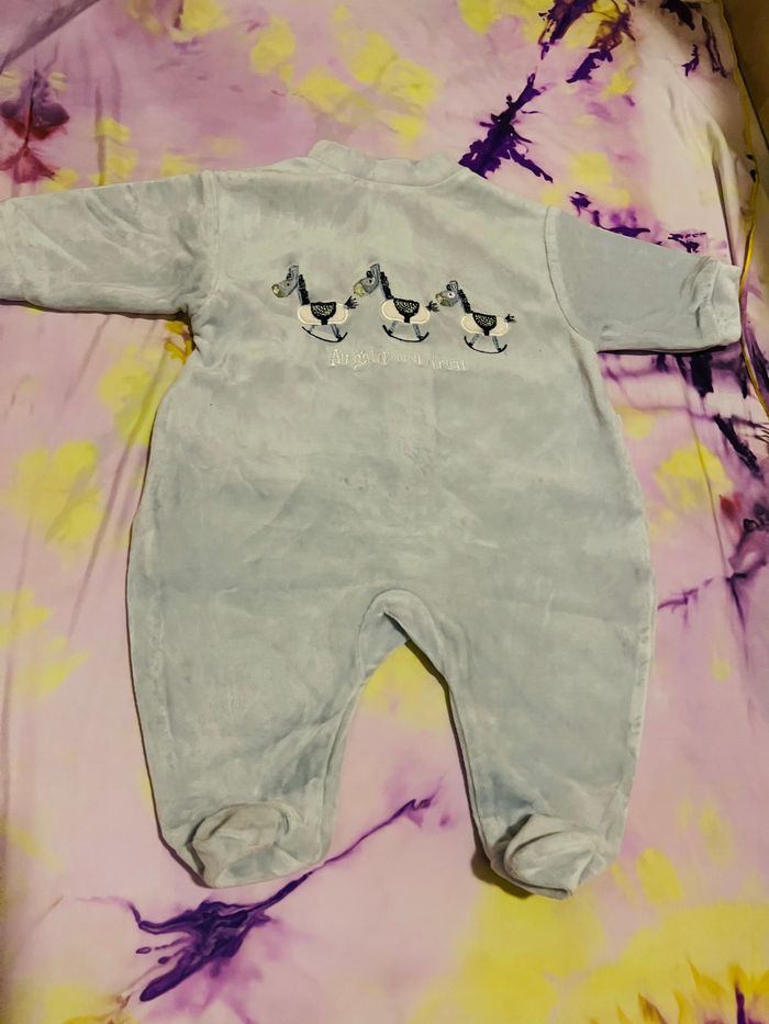 Pyjama bleu 1 mois kiabi