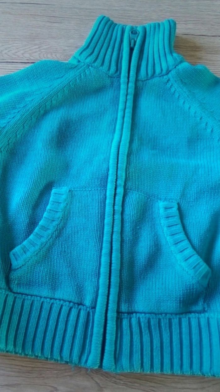 Gilet bleu - photo numéro 4