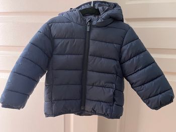 Doudoune bleu 24 mois