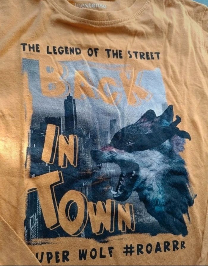 T-shirt manches longues moutarde - photo numéro 3