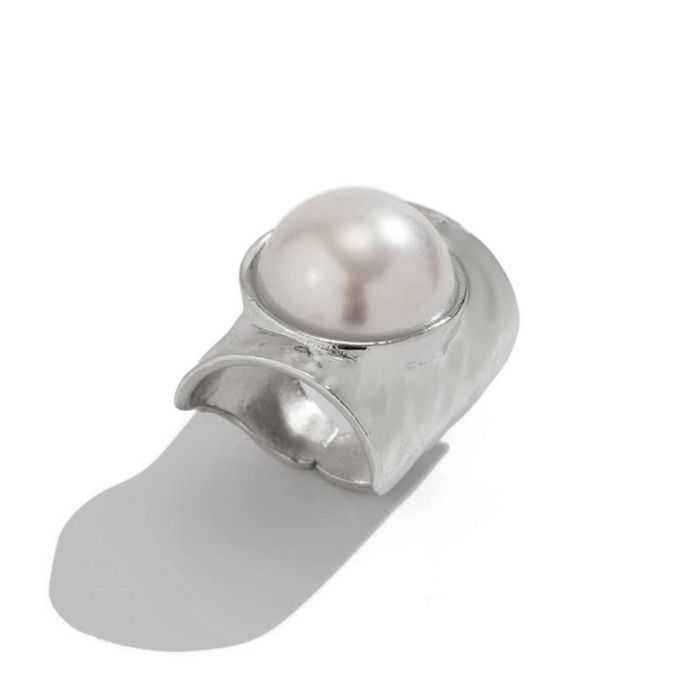 Bague manchette perle - photo numéro 2