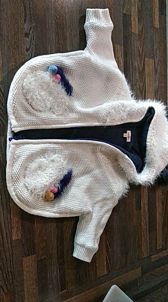 Manteau cape catimini 12 mois