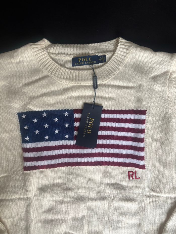 Pull Ralph Lauren Beige Femme