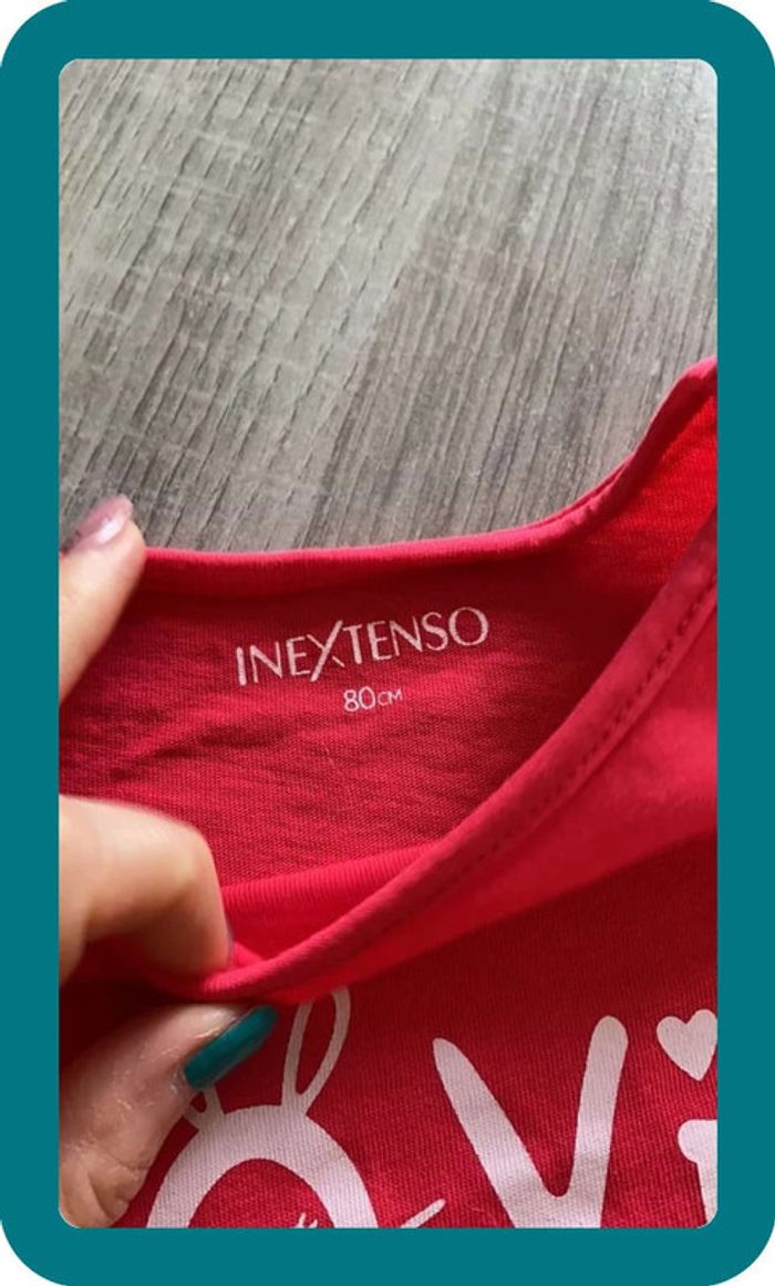 T-shirt manches longues 80 cm - photo numéro 3